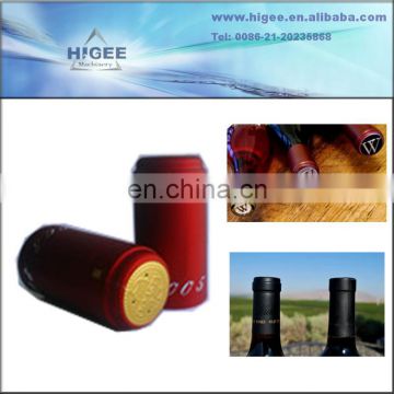 original capsule,Anti Slip Embossed PVC Film Capsule.pvc caps