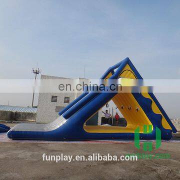 Popular inflatable water slide,inflatable water float game hot sale