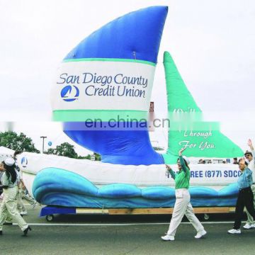 advertising inflatable ships for sailing boat