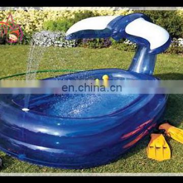 Inflatable Blue Fish Pool Inflatable Swimming Pool Water Play Toys