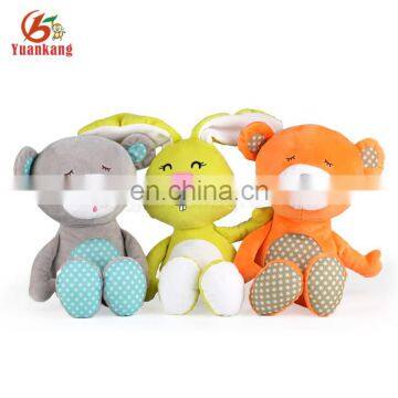 Custom best made cuddly plush sleeping teddy bear toy