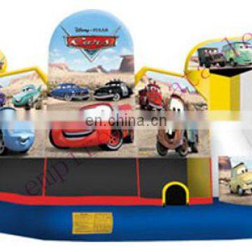 C6 combo, inflatable bouncer with slide, 5 in 1 combo C6032