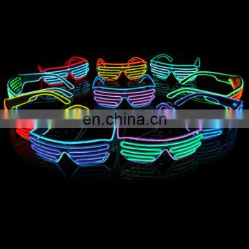 el equalizer glasses light up glowing good quality shutter party el wire Glasses