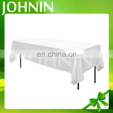 Wholesale professional custom fashion design plain satin square banquet table cloth