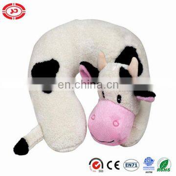 Soft and cosy cow neck pillow cushion