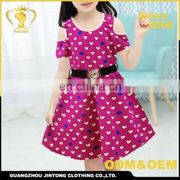 Hot Sales promotion flower girl dress of 9 years old