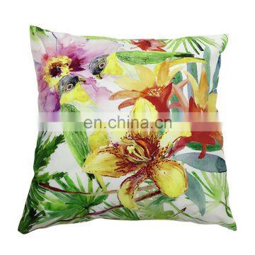 High Quality Square Soft Bus Driver Seat Cushion With Flowers