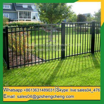 Home Garden Powder Coated Aluminum Metal Garden Fence