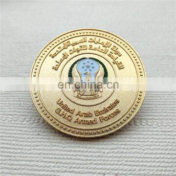 Custom gifts UAE gold coin for armed forces