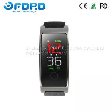 Guangdong supplier smart heart rate monitor blood pressure watch smart bracelet BLE4.0