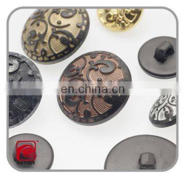 Golden plating 25mm shank plastic abs buttons wholesale and retail