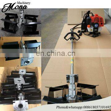 Small backpack gasoline engine grass weeder weeding machine