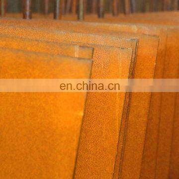 Corten steel composition Cor-ten A B Grade Steel Plate for building garden and house