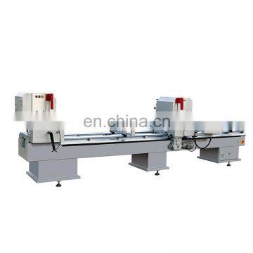 Aluminium double miter saw cut off machine