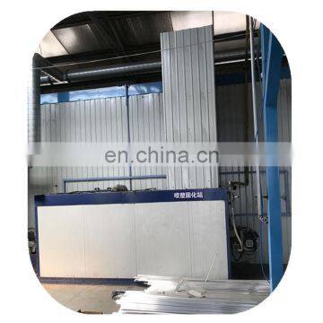 Automatic Powder Coating Booth for Aluminium Profiles 9.0