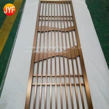 Foshan Manufactory China manufacturer multiple selection metal screen portable decorative room divider