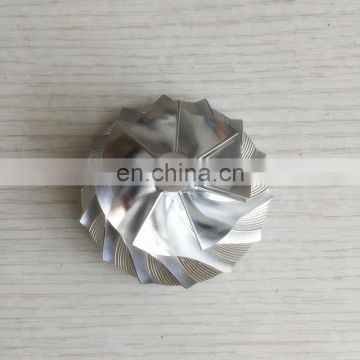 RHF5 42.00/59.00mm 7+7 blades turbo turbocharger aluminum 2618/Billet/milling compressor wheel