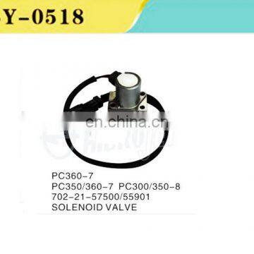Высококачественные детали для экскаваторов PC300-8, PC350-7, PC350-8, PC360-7. Главные сервисные клапаны, электромагнитные клапаны 702-21-57500, 702-21-55901