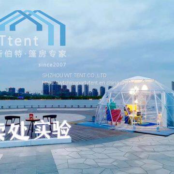 Geodesic Dome Tent for Outside Hotel;transparent Global Tent for Wedding;;transparent Global Tent for Flower Show photo-4