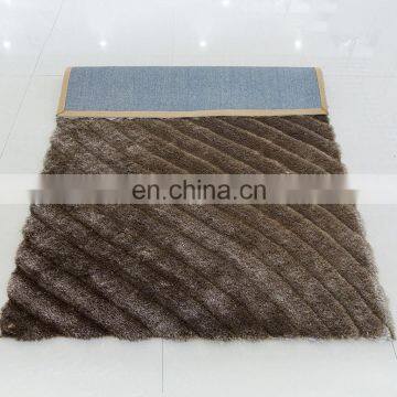 3d Nordic Silk Shaggy Rugs Wool Room Home Theater Carpet Home Decorative