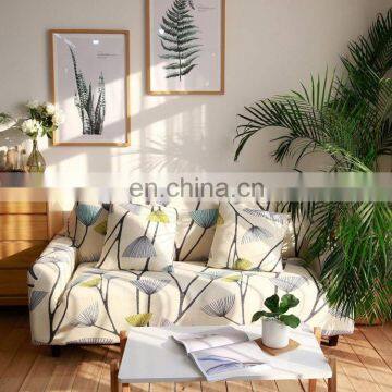 Dandelion Design Living Room Bedroom Home Decor Printed Stretch Sofa Cover, Sofa Protector Slipcover Sofa Cover