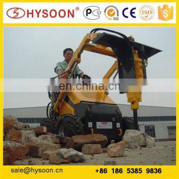 China High Quality Cheap Garden Farm Machine Equipment Mini Skid Steer Loader With Hamer Breaker