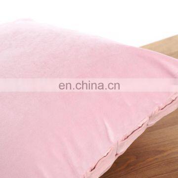 Fashion Soft Hand Home Decor Sofa Wrinkle Velvet Pink Cushion photo-6