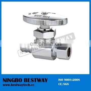 Chrom Plated Brass Angle Stop Valve With Pex Connection photo-6