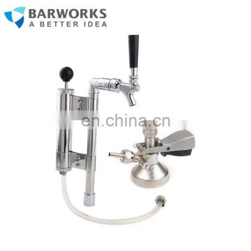 Homwbrew Manual Beer keg Pump pump with Faucet & G/A/S/D type Coupler Beer Dispenser Pump