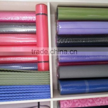 100% pvc yoga mat/eco friendly tpe yoga mats