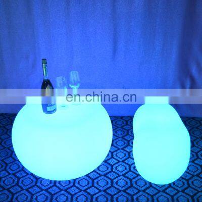 High Quality Nightclub Led Lighted Stool Hot Sale Bar Chair for Party photo-3