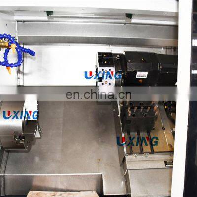 High Precision Mitsubishi China Slant Bed Taiwan Linear Rail Cnc Lathe Machine Gang Tool TCK6340 TCK6350 photo-3