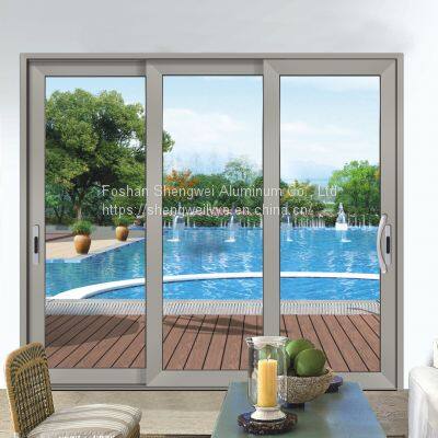 Best sale with good price Sliding Door Sash aluminum extrusion bar aluminum alloy profile patio door