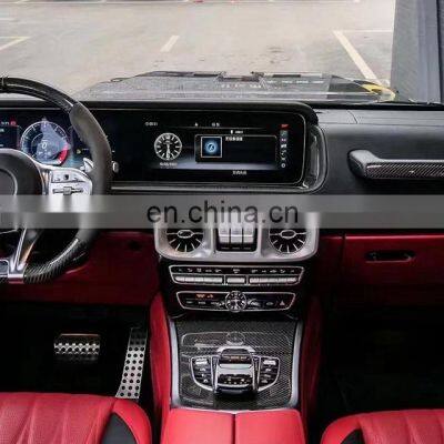 Genuine Dry Carbon Fiber Interior For Benz G Class W464 G500 G63 G65 G550 G63 AMG Interior trim Car interior