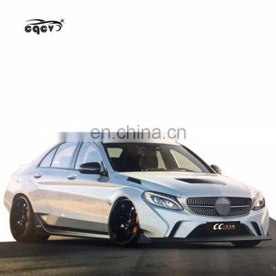 newest wide body kit for Mercedes benz C class w205 auto tuning part