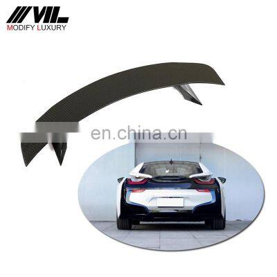 for BMW I8 Carbon Fiber Rear Trunk Wing Spoiler 2014-2018