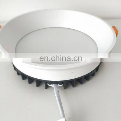 фабричный алюминиевый тонкий светодиодный панельный светильник с тремя цветами, потолочный светильник photo-5