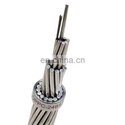 Wholesale Price Fiber Cable 2 4 6 8 12 16 24 36 48 72 Core OPGW Power Optical Fiber Cable