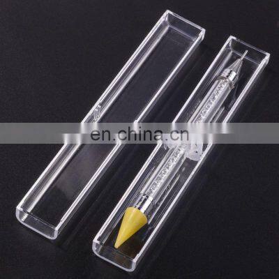 Wholesale Nail Art Wax Head Dotting Tool Pick Up Rhinestone Studs Picker Nail Art Pen photo-4