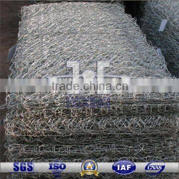 6*8cm Hot-dipped Galvanized Hexagonal Gabion Basket/Box