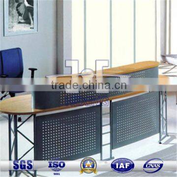 Black Coated Punched Metal Mesh Plate for Desk Baffle