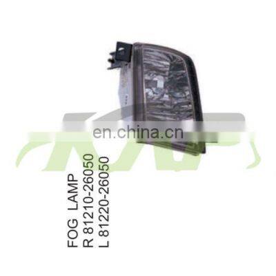 For Toyota Hiace 1999 Fog Lamp R 81210-26050 L 81220-26050 Auto Parts Led Fog Lamps Bulbs Fog Light Foglights