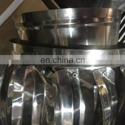 Unpowered Roof Ventilation Fan Metal Wind Driven Powerless Turbine Ventilator No Power Cowl Vent Cover photo-4