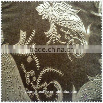 embossed vevet fabric for fashion garments