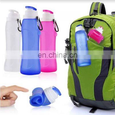 New Silicon Foldable Bottle, Hot sale Collapsible Water Bottle