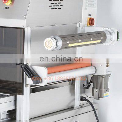 Automatic Skin Vacuum Packaging Machine Sausage Fish Meat Skin Packing Machine photo-5