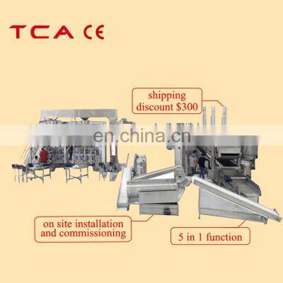 Good quality effective potato chip making machine 100kg/200kg/300kg automatic potato chips making machine