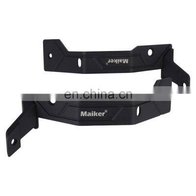 Black A Pillar Light Rack for Jeep Wrangler JL 2018+ 4x4 Car Parts Accessories Light Bracket