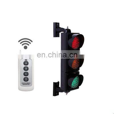 Wireless Controller 3x100mm LED Traffic Light Red Amber Green LED Traffic Signal Light Remote Controller photo-2