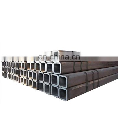 Square tube carbon steel pipe black hollow section carbon steel Q235 square metal tube